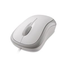 Мышь Microsoft Basic, оптическая, проводная, USB, белый [p58-00060] (735764)