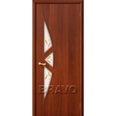 Дверь межкомнатная ламинированная 15Ф Л-11 (ИталОрех) Series (20569)