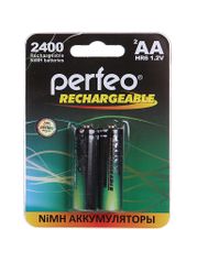 Аккумулятор AA - Perfeo 2400mAh (2 штуки) PF AA2400/2BL PL (842115)