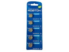 Батарейка LR1130 - Robiton Standard R-AG10-0-BL5 (5 штук) 16944 (834880)