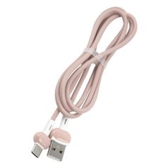 Кабель Redline Candy, USB Type-C (m) - USB (m), 1м, розовый [ут000021996] (1433036)