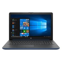 Ноутбук HP 15-db0409ur, 15.6", AMD A9 9425 3.1ГГц, 4Гб, 500Гб, AMD Radeon R5, Windows 10, 6SX12EA, синий (1130146)