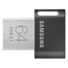 Флешка USB Samsung Fit Plus MUF-64AB/APC 64ГБ, USB3.1, черный (1132628)