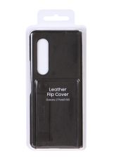 Чехол для Samsung Galaxy Z Fold3 Leather Flip Cover Black EF-FF926LBEGRU (872944)