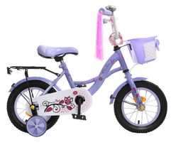 Велосипед 12" GRAFFITI Premium Girl, 2016, цвет сиреневый   1223811 (1 шт.)
