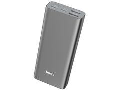 Внешний аккумулятор Hoco Power Bank J51 10000mAh Metal Grey (752700)