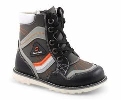 Сурсил-Орто (лечебная антивальгусная обувь) Ботинки Сапоги без утепления высокие берцы демисезон лето 55-225 Серый  (8398)