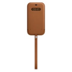 Чехол (футляр) Apple Leather Sleeve with MagSafe, для Apple iPhone 12 Pro Max, золотисто-коричневый [mhyg3ze/a] (1440540)