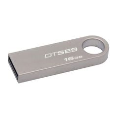 Флешка USB KINGSTON DataTraveler SE9 16Гб, USB3.0, серебристый [dtse9g2/16gb] (300829)