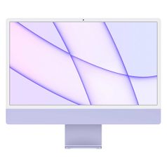 Моноблок Apple iMac Z130000BK, 24", Apple M1, 8ГБ, 256ГБ SSD, Apple, macOS, фиолетовый (1543612)