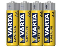 Батарейка AA - Varta SuperLife R6 2006 (4 штуки) VR R6/4SH SL (842011)