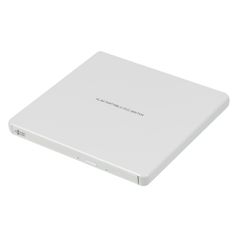 Оптический привод DVD-RW LG GP60NW60, внешний, USB, белый, Ret (284721)