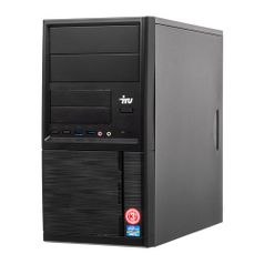 Компьютер IRU Office 110, Intel Celeron J3355, DDR3 4Гб, 500Гб, Intel HD Graphics 500, Free DOS, черный [1005576] (1005576)