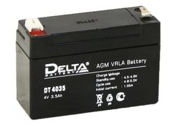 Аккумулятор для ИБП Delta DT-4035 4V 3.5Ah (773120)