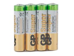 Батарейка AAA - GP Super Alkaline 24A (4 штуки) 24ARS-2SB4 (636494)