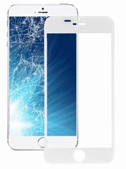 Защитное стекло Krutoff для APPLE iPhone 6 Plus/6S Plus Full Glue Premium White 22754 (752629)