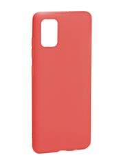 Чехол Zibelino для Samsung Galaxy A51 Soft Matte Red ZSM-SAM-A51-RED (699492)