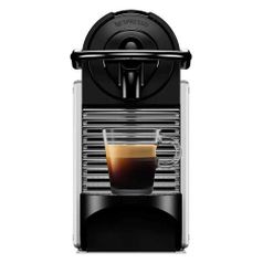Капсульная кофеварка DeLonghi Nespresso Pixie EN124.S, 1260Вт, цвет: серебристый [0132191837] (1178513)