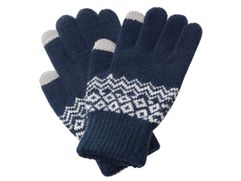 Теплые перчатки для сенсорных дисплеев Xiaomi FO Gloves Touch Screen р.UNI Blue (364822)