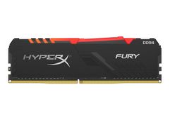 Модуль памяти HyperX Fury RGB DDR4 DIMM 2400Mhz PC-19200 CL15 - 16Gb HX424C15FB4A/16 (840674)
