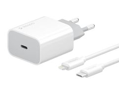 Зарядное устройство Deppa Ultra MFI Apple Lightning 18W Power Delivery White 11392 (779174)