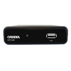 Ресивер DVB-T2 Cadena CDT-100 (TC), черный (1421906)
