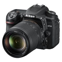 Зеркальный фотоаппарат Nikon D7500 kit ( 18-140mm f/3.5-5.6G VR), черный (481912)