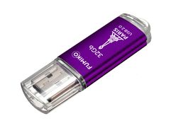 USB Flash Drive 32Gb - Fumiko Paris USB 2.0 Purple FPS-19 (861995)