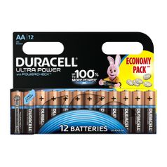 AA Батарейка Duracell Ultra Power LR6-12BL MX1500, 12 шт. (1106518)