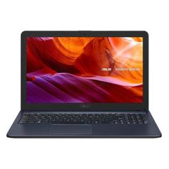Ноутбук ASUS VivoBook X543UA-GQ2044, 15.6", Intel Pentium 4417U 2.3ГГц, 4Гб, 500Гб, Intel HD Graphics 610, DVD-RW, Endless, 90NB0HF7-M28550, серый (1142026)