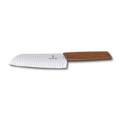 Нож кухонный Victorinox Swiss Modern (6.9050.17KG) стальной разделочный лезв.170мм дерево блистер (1185264)
