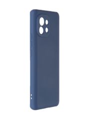 Чехол Krutoff для Xiaomi Mi 11 Silicone Case Blue 12468 (817583)