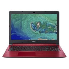 Ноутбук ACER Aspire A315-53-345F, 15.6", Intel Core i3 7020U 2.3ГГц, 4Гб, 128Гб SSD, Intel HD Graphics 620, Windows 10, NX.HAEER.011, красный (1160904)