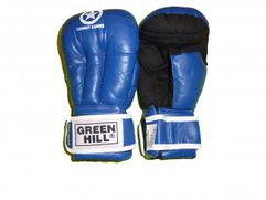 PGС-2092 Перчатки для рукопашного боя ZEAN COMBAT SAMBO кожа S синие (9446)