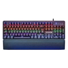 Клавиатура Defender Reborn GK-165DL, USB, c подставкой для запястий, черный [45165] (1443993)