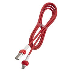 Кабель Redline Candy, micro USB (m) - USB (m), 1м, красный [ут000021984] (1433029)