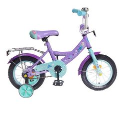 Велосипед двухколесный 12" GRAFFITI "ХОЛОДНОЕ СЕРДЦЕ", цвет: светло фиолетовый 1223806 (1 шт.)