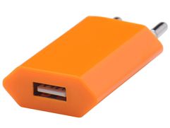 Зарядное устройство Liberty Project USB 1А SM000122 Orange (547184)