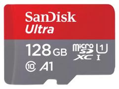 Карта памяти 128Gb - SanDisk Ultra MicroSDXC Class 10 UHS-I U1 A1 SDSQUA4-128G-GN6MN (881929)