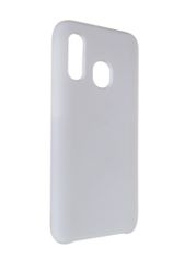 Чехол Innovation для Samsung Galaxy A40 Soft Inside White 19174 (799623)