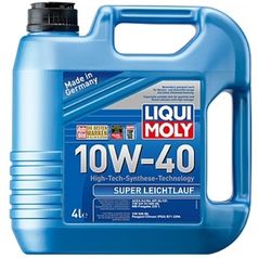 LIQUI MOLY Super Leichtlauf 10W-40 | НС-синтетическое 4Л (190)