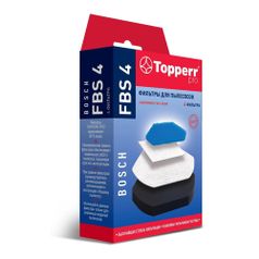 Набор фильтров TOPPERR FBS4, для пылесосов BOSCH (1610536)