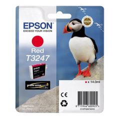 Картридж Epson T3247, красный / C13T32474010 (494575)