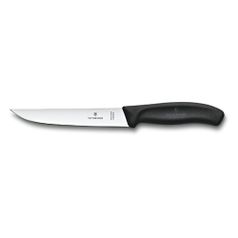 Нож кухонный Victorinox Swiss Classic (6.8103.15B) стальной разделочный лезв.150мм прямая заточка че (1471017)
