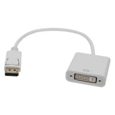 Переходник Display Port DisplayPort (m) - DVI (f), белый (557183)