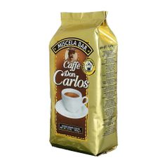 Кофе зерновой CARRARO Don Carlos, средняя обжарка, 1000 гр (1117064)