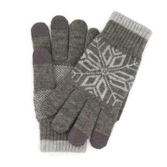 Теплые перчатки для сенсорных дисплеев Xiaomi Mi Wool Screen Touch Gloves Mens р.UNI Grey (364827)