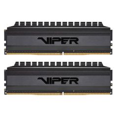Модуль памяти Patriot Viper 4 Blackout PVB416G300C6K DDR4 - 2x 8ГБ 3000, DIMM, Ret (1210868)