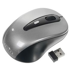 Мышь Oklick 435MW, оптическая, беспроводная, USB, черный и серый [tm-3000] (945812)