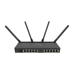 Wi-Fi роутер MIKROTIK RB4011iGS+5HacQ2HnD-IN, черный (1134487)